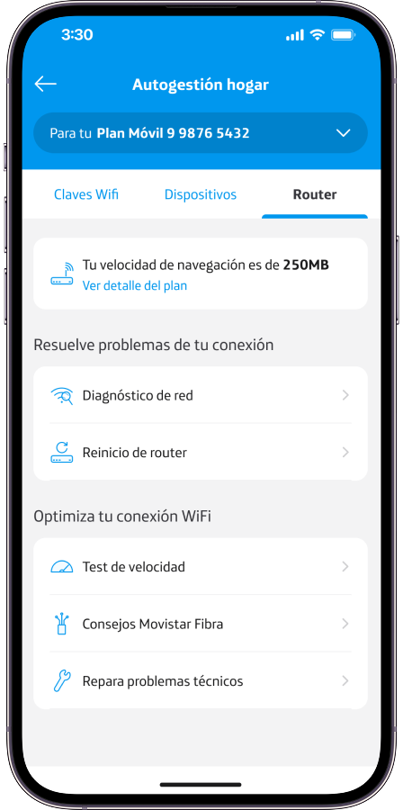 Realiza un diagnóstico de tu red