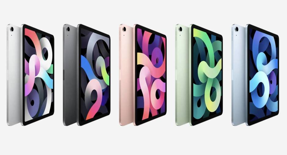 Nuevos iPad de octava generación en 6 colores