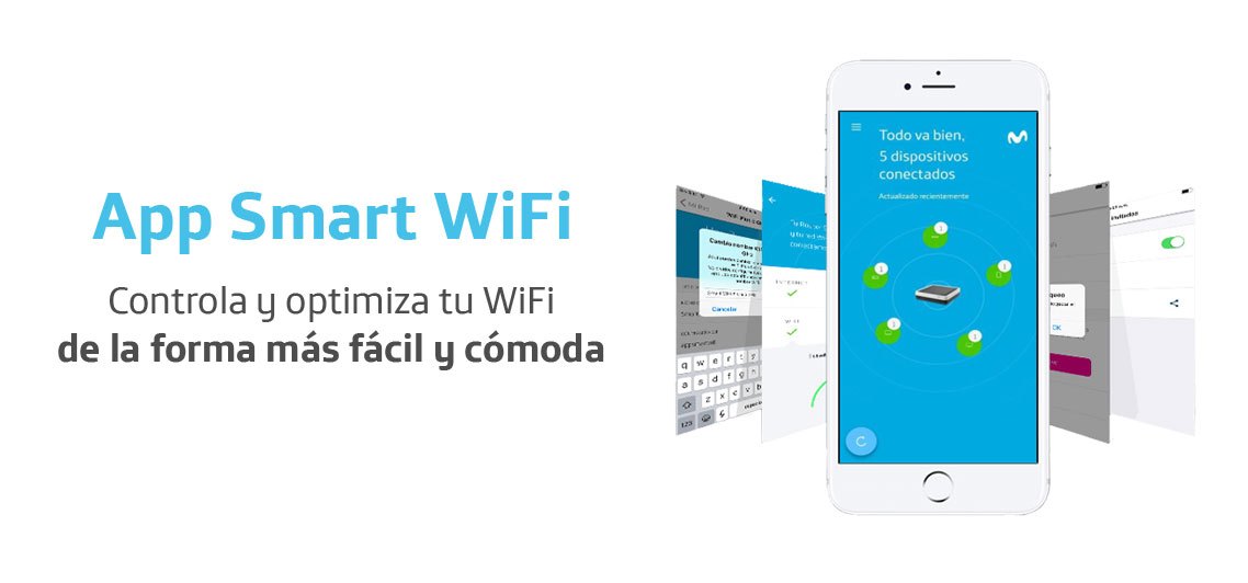 Apliacación Smart Wifi de Movistar