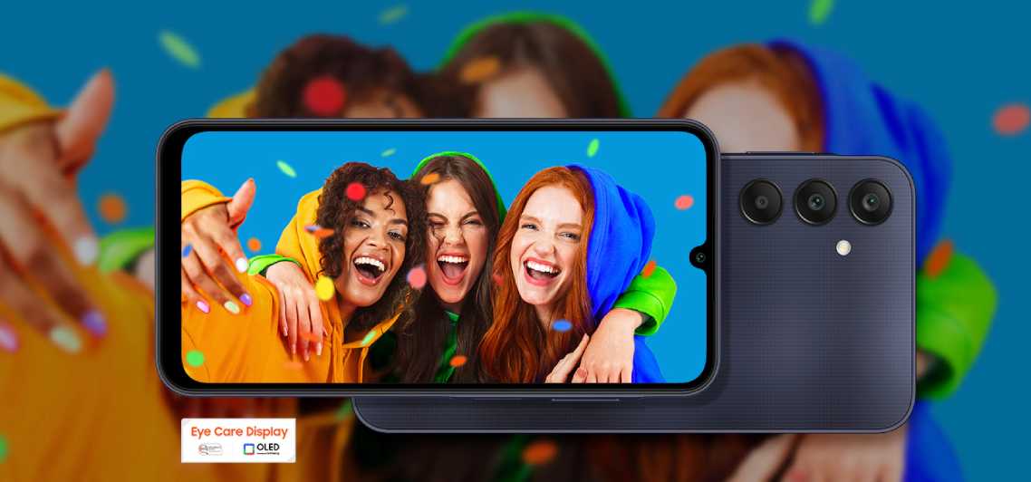 Galaxy A25 pantalla