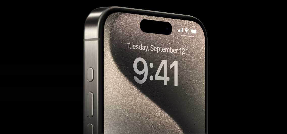 pantalla iphone 15 pro max