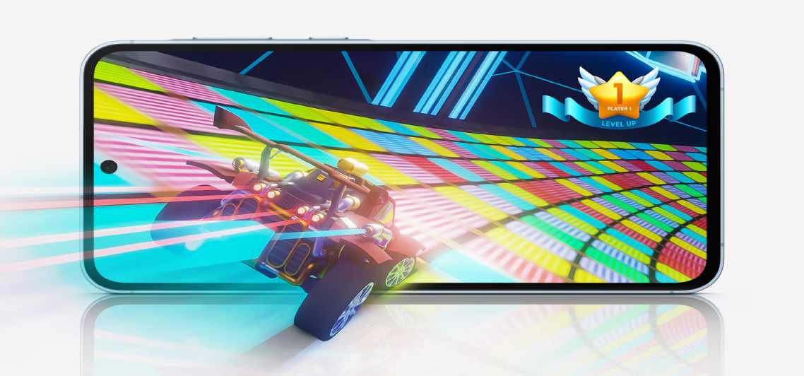 Pantalla del Galaxy A55