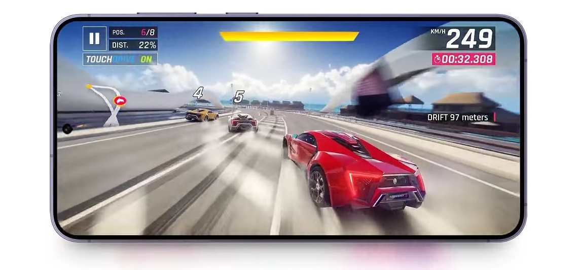 Pantalla del Samsung S24