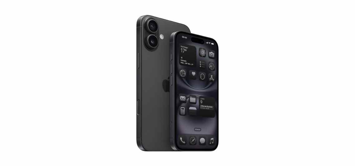 iPhone 16 modelo color negro