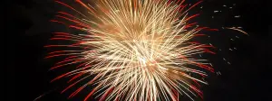 destellos como fuegos artificiales.