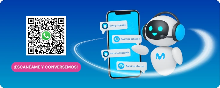Banner ASISTENTE VIRTUAL MOVISTAR EMPRESAS - ¡Gestiona, consulta y resuelve 24/7!
