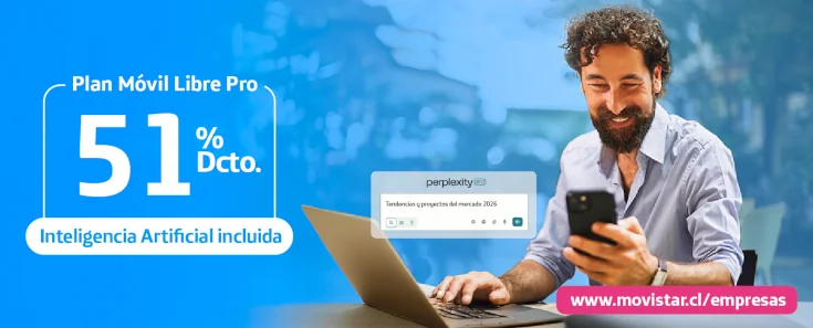Banner Planes Móviles - Líneas 5G con redes sociales y apps de trabajo libres.
