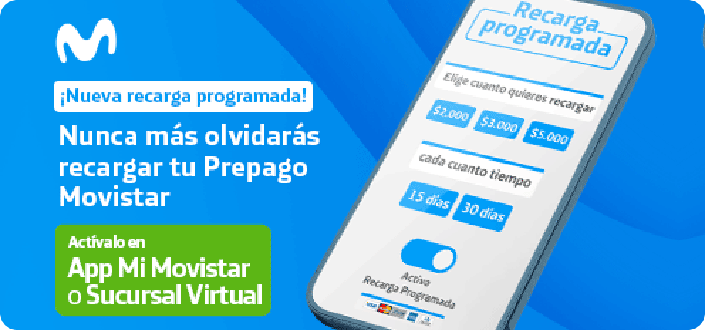 Nueva recarga programada