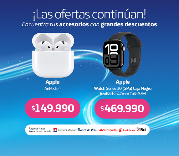 Accesorios Apple octubre 2024