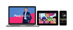 Diferentes dispositivos con películas y series