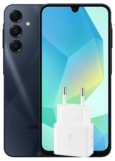 Galaxy A16 5G 128GB + adaptador fast charging