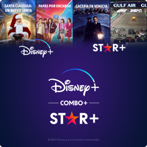 Combo+ disfruta de Disney+ y Star+